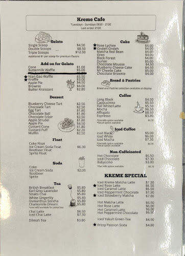 Kreme Cafe