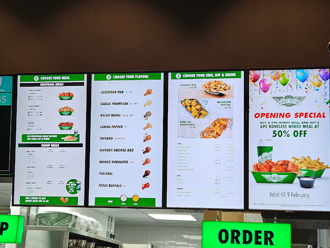 Opinii despre Wingstop The Woodgrove în Singapore - Hospitality and gastronomy