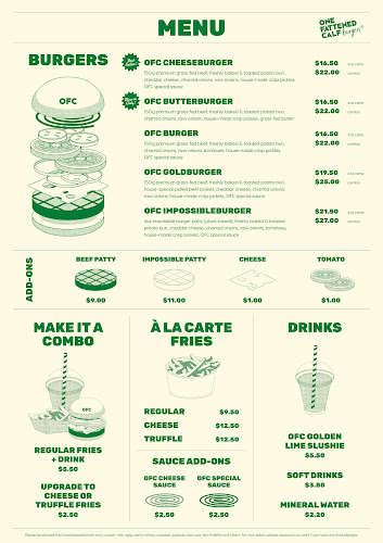 One Fattened Calf Burgers (New Bahru)