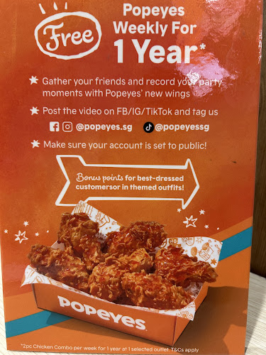 Comentarii opinii despre Popeyes Jurong Point