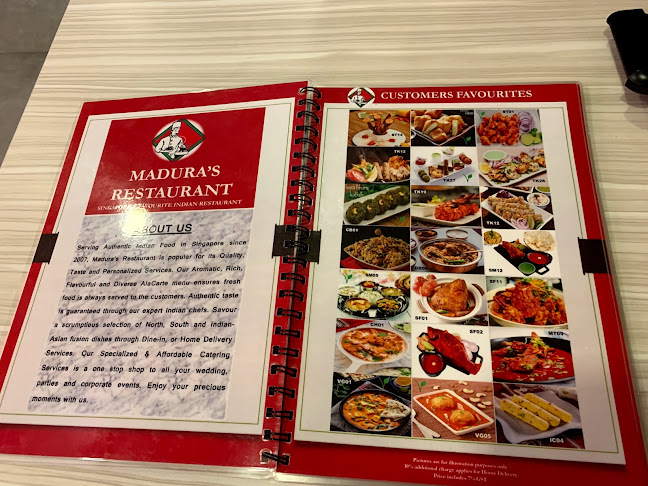 Comentarii opinii despre Madura's Restaurant Pte Ltd