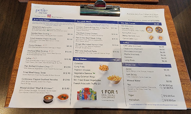 Petite Menu