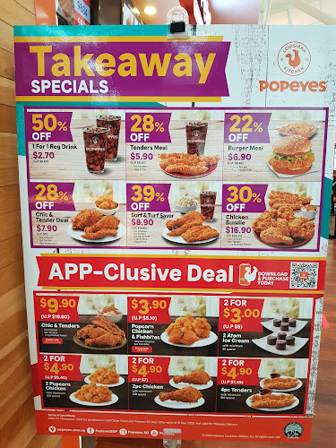 Opinii despre Popeyes Jurong Point în Singapore - Hospitality and gastronomy