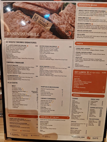 Opinii despre Tomahawk King: Steakhouse and Grill (Steak & Japanese Yakiniku) în Singapore - Hospitality and gastronomy