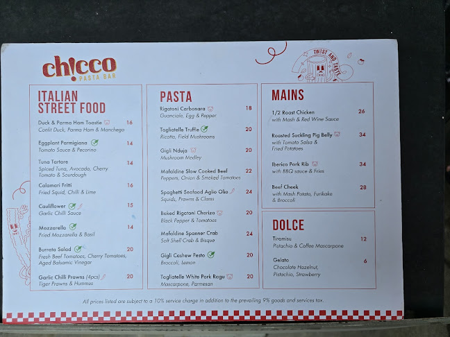 Chicco Trattoria | Holland Village | Italian Restaurant | Freshly Made Pasta Daily - Hospitality and gastronomy