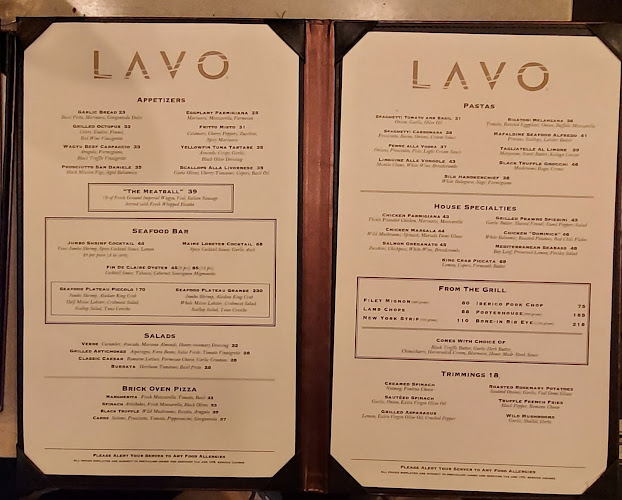 LAVO Italian Restaurant And Rooftop Bar