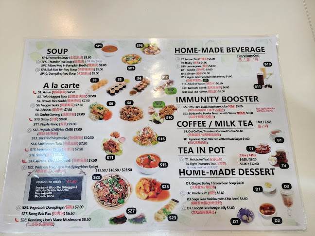 Sunnychoice Vegan Cafe and Healthy Option Store - Singapore