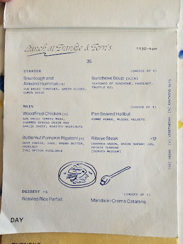 Opinii despre Frankie & Fern's în Singapore - Hospitality and gastronomy