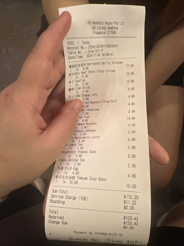 Opinii despre 118 mookata house în Singapore - Hospitality and gastronomy