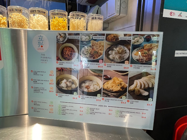 Opinii despre LiXin Teochew Fishball Noodles - Canberra în Singapore - Hospitality and gastronomy