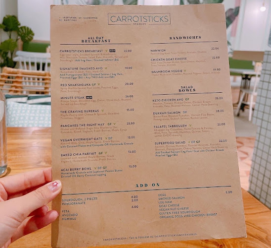 Opinii despre Carrotsticks and Cravings Stanley în Singapore - Hospitality and gastronomy