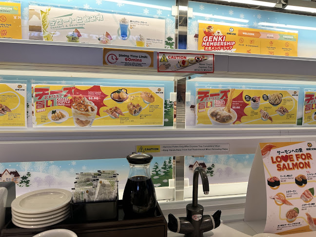 Opinii despre Genki Sushi Waterway Point în Singapore - Hospitality and gastronomy