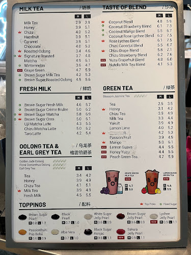 Bober tea @ SMU - Singapore