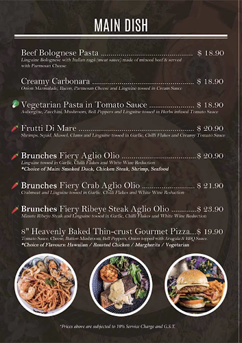 Opinii despre Brunches Cafe în Singapore - Hospitality and gastronomy