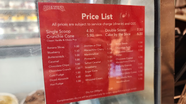 Comentarii opinii despre Swensen's @ Thomson Plaza