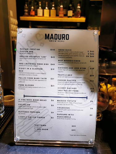 Opinii despre Maduro în Singapore - Hospitality and gastronomy