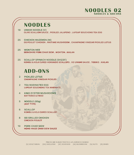 Opinii despre NOU în Singapore - Hospitality and gastronomy