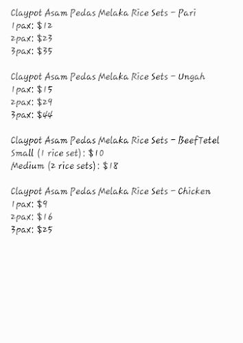 Opinii despre Warisan Kampung în Singapore - Hospitality and gastronomy