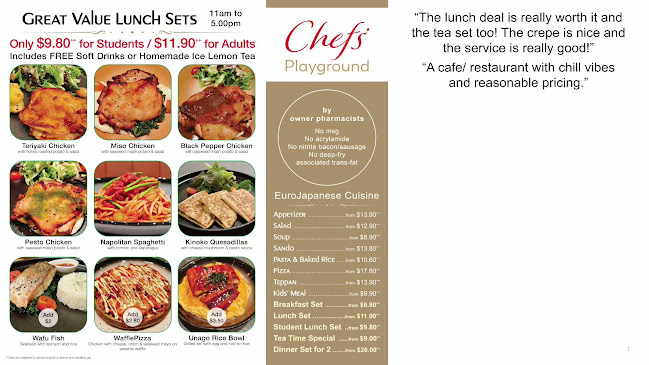 Opinii despre Chefs' Playground în Singapore - Hospitality and gastronomy