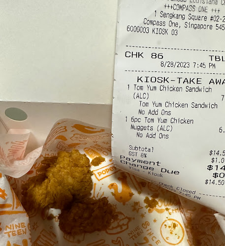 Popeyes Compass One - Hospitality and gastronomy