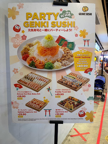 Opinii despre Genki Sushi Waterway Point în Singapore - Hospitality and gastronomy