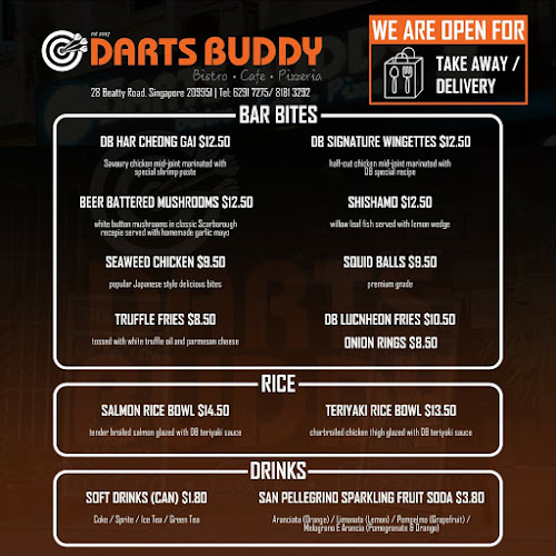 Darts Buddy Pizzeria & Bistro