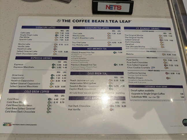 The Coffee Bean and Tea Leaf - Tampines Mart - Singapore