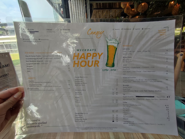 Opinii despre Canopy HortPark în Singapore - Hospitality and gastronomy