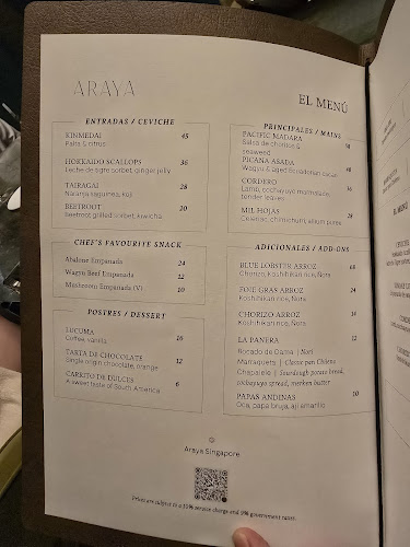 Opinii despre Araya în Singapore - Hospitality and gastronomy