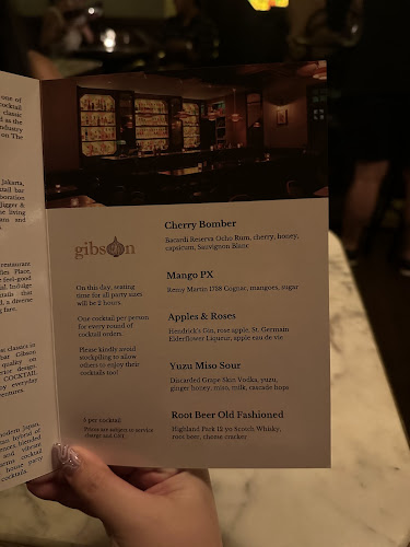 Gibson Bar - Hospitality and gastronomy