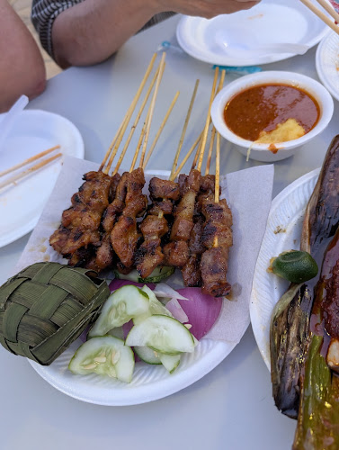 Bee Heng Satay, BBQ Prawn & Otah