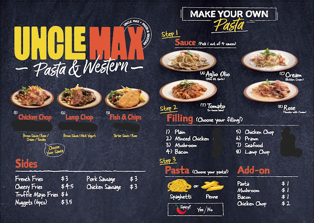 Uncle Max Pasta & Western (Go Pasta) - Singapore