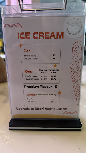 Pink Ice Cream Cafe