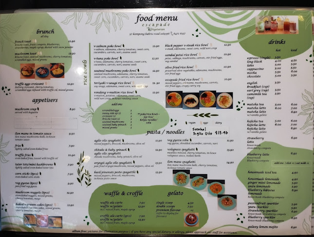 Escapade Vegetarian Cafe - Hospitality and gastronomy