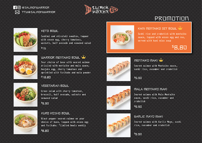 Salmon Warrior - SingPost Centre - Hospitality and gastronomy