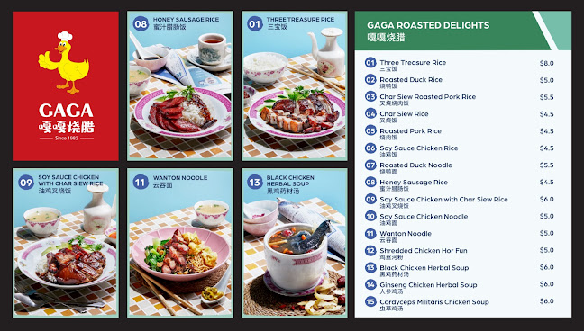 Opinii despre GAGA Roasted Delights 嘎嘎烧腊 @ Rivervale Mall în Singapore - Hospitality and gastronomy