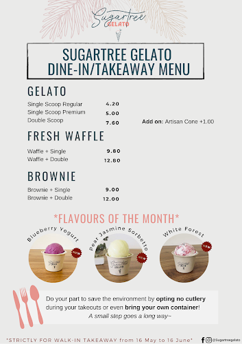 Opinii despre Sugartree Gelato în Singapore - Hospitality and gastronomy