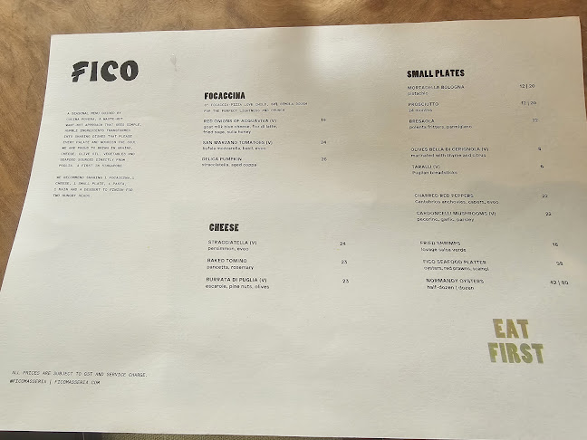 Opinii despre Fico în Singapore - Hospitality and gastronomy