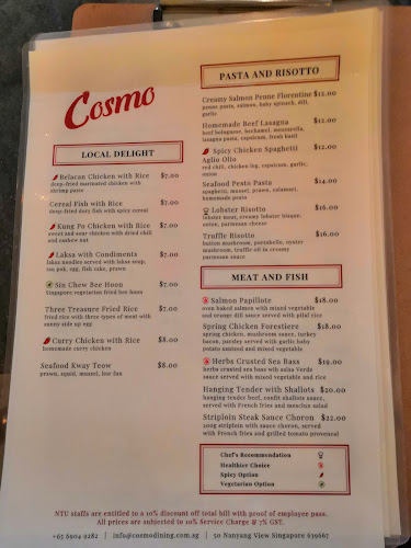 Opinii despre Cosmo Restaurant @ Dorsett Changi City Singapore în Singapore - Hospitality and gastronomy