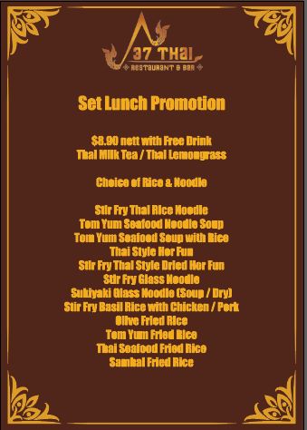 37 thai bistro