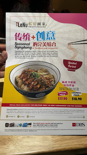 LeNu Chef Wai’s Noodle Bar @ Pasir Ris Mall