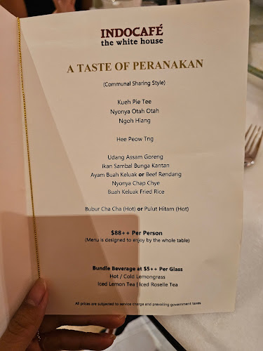 Comentarii opinii despre INDOCAFÉ - Peranakan Dining