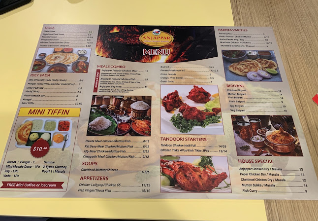 Anjappar Restaurant @ T1 Public - Singapore