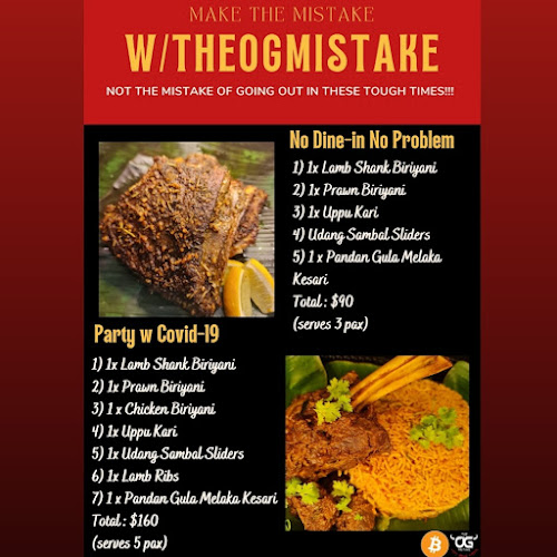 Opinii despre THE 'OG' MISTAKE în Singapore - Hospitality and gastronomy