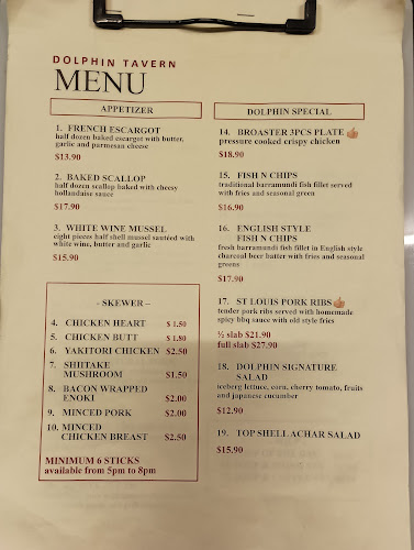 Opinii despre Dolphins Tavern în Singapore - Hospitality and gastronomy