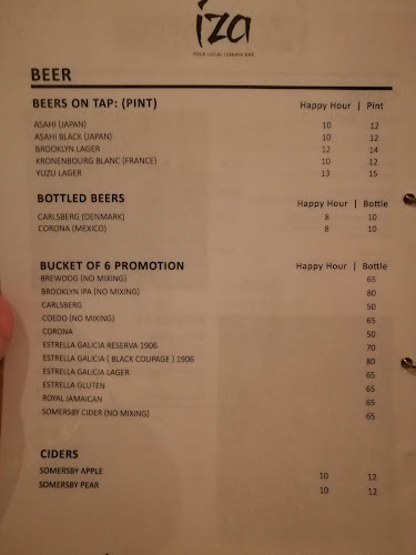 Iza Your Local Bar - Singapore