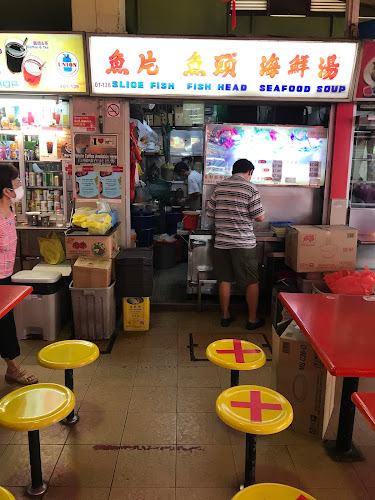 Sliced Fish. Fish Head. Seafood Soup