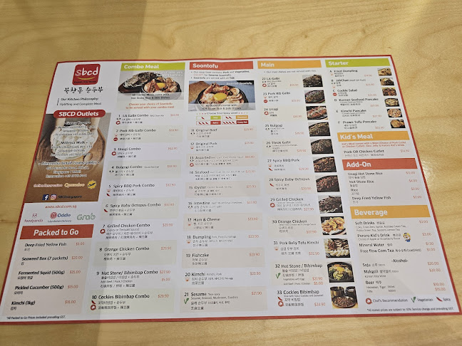 SBCD Korean Tofu House - Singapore