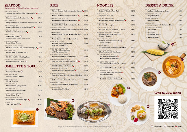 Opinii despre Siam Kitchen (Khatib) în Singapore - Hospitality and gastronomy