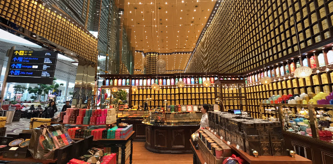 TWG Tea at Changi T4 - Singapore